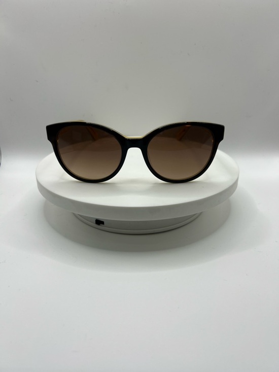 257. NWOT. kate spade Dark Tortoise Sunglasses with Brown Gradient Lenses. main image 4